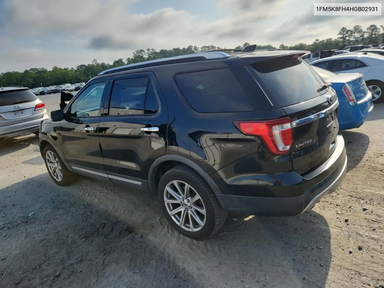 2017 Ford Explorer Limited VIN: 1FM5K8FH4HGB02931 Lot: 63149425