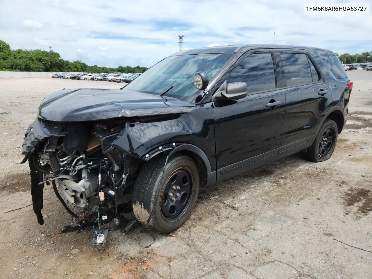 2017 Ford Explorer Police Interceptor VIN: 1FM5K8AR6HGA63727 Lot: 63182595