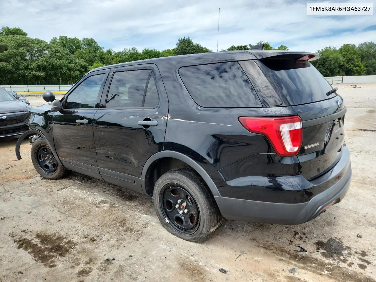 2017 Ford Explorer Police Interceptor VIN: 1FM5K8AR6HGA63727 Lot: 63182595
