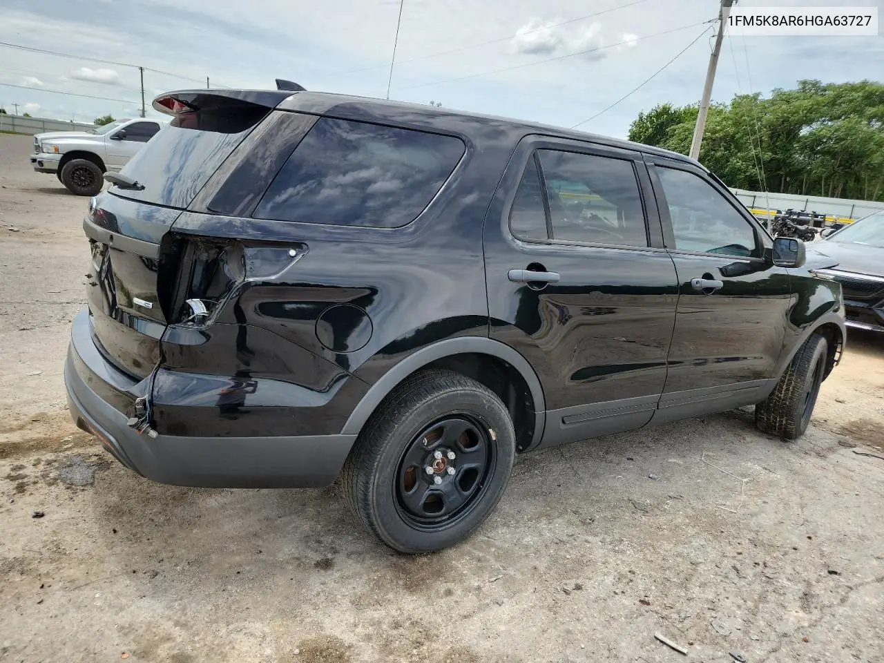 2017 Ford Explorer Police Interceptor VIN: 1FM5K8AR6HGA63727 Lot: 63182595