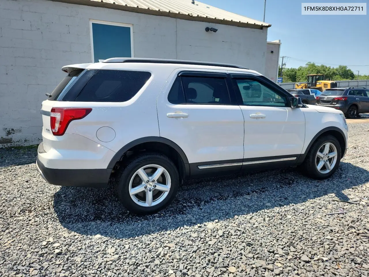 2017 Ford Explorer Xlt VIN: 1FM5K8D8XHGA72711 Lot: 63200635