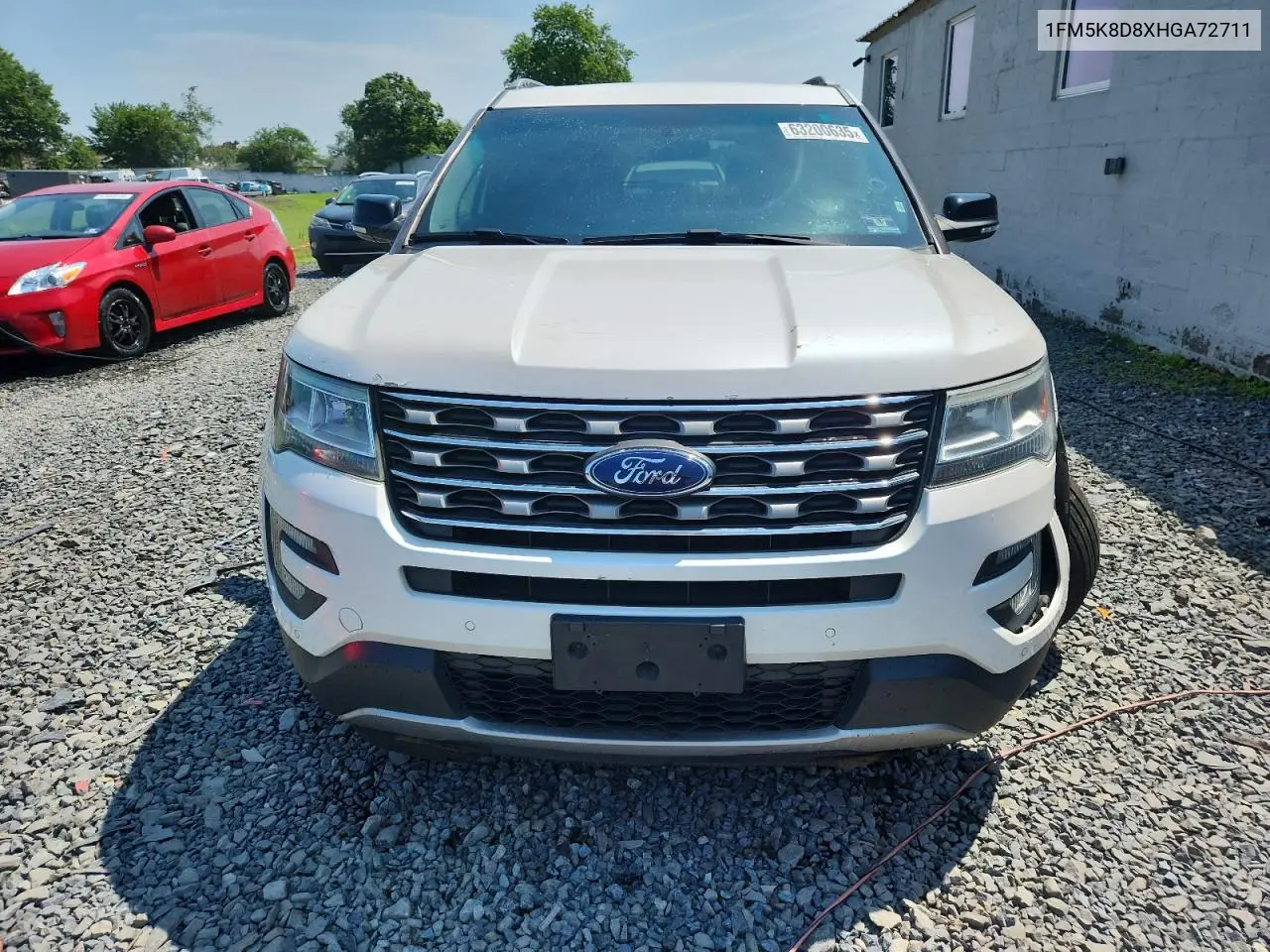 2017 Ford Explorer Xlt VIN: 1FM5K8D8XHGA72711 Lot: 63200635