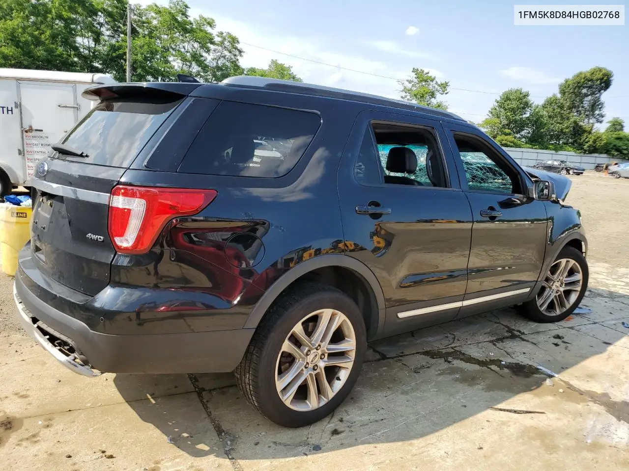 2017 Ford Explorer Xlt VIN: 1FM5K8D84HGB02768 Lot: 63245215