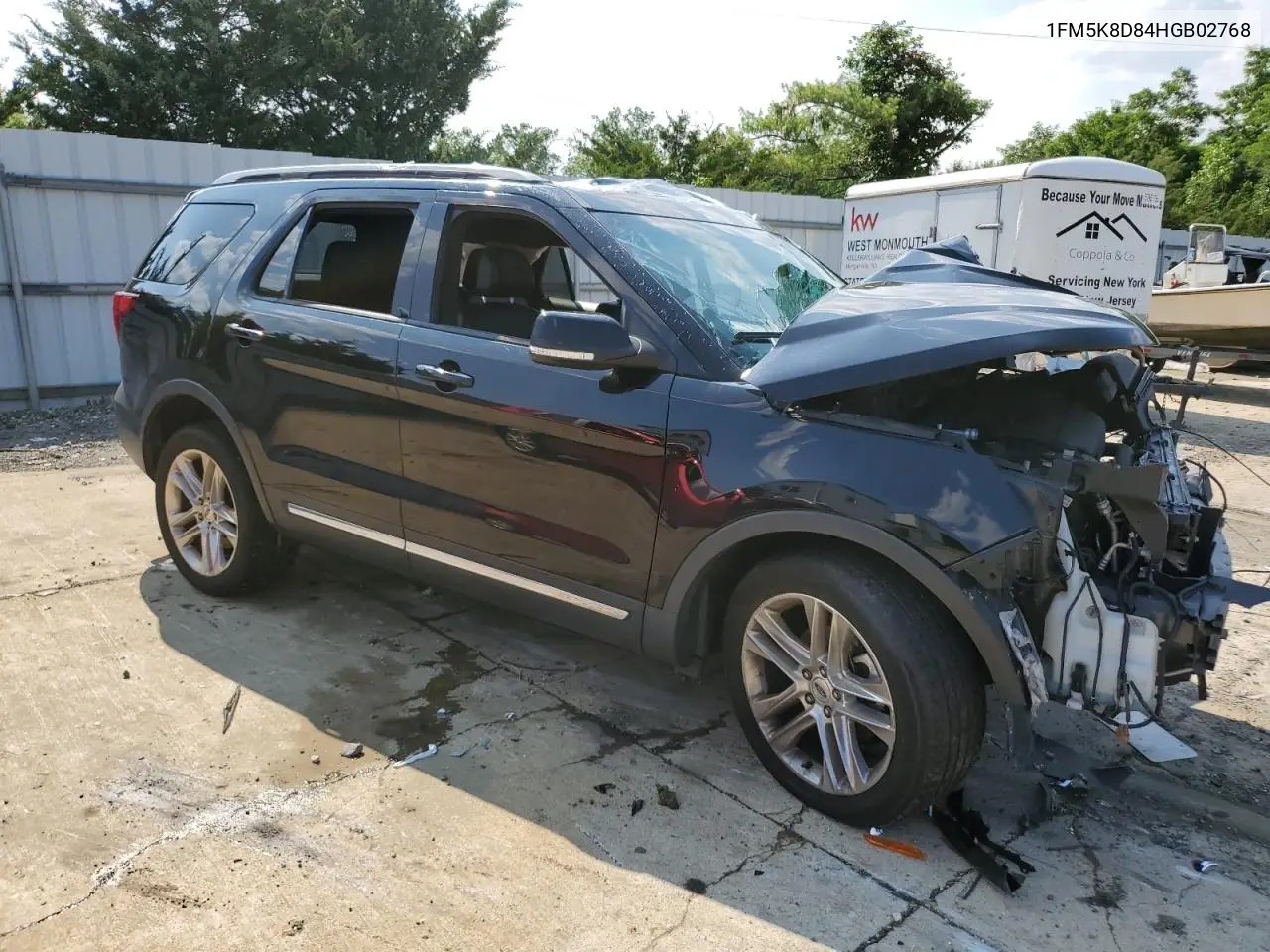 2017 Ford Explorer Xlt VIN: 1FM5K8D84HGB02768 Lot: 63245215