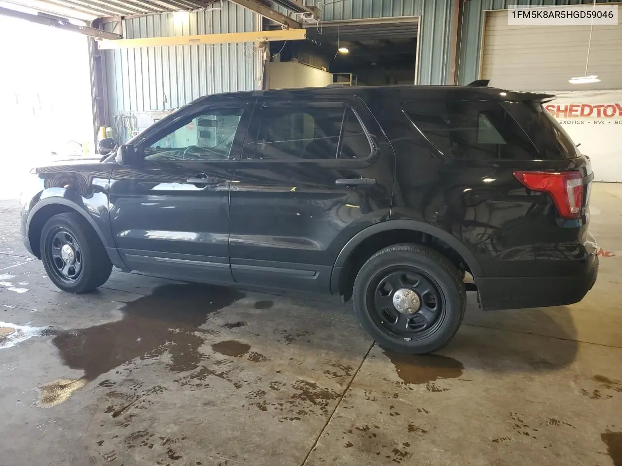 2017 Ford Explorer Police Interceptor VIN: 1FM5K8AR5HGD59046 Lot: 63451005