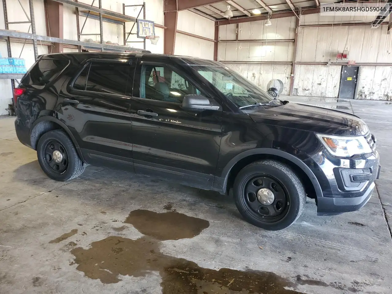 2017 Ford Explorer Police Interceptor VIN: 1FM5K8AR5HGD59046 Lot: 63451005