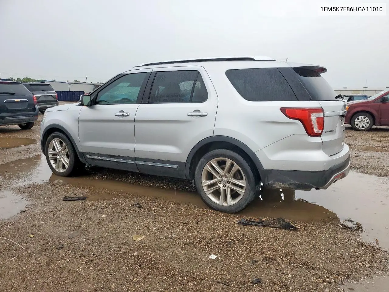2017 Ford Explorer Limited VIN: 1FM5K7F86HGA11010 Lot: 63460915