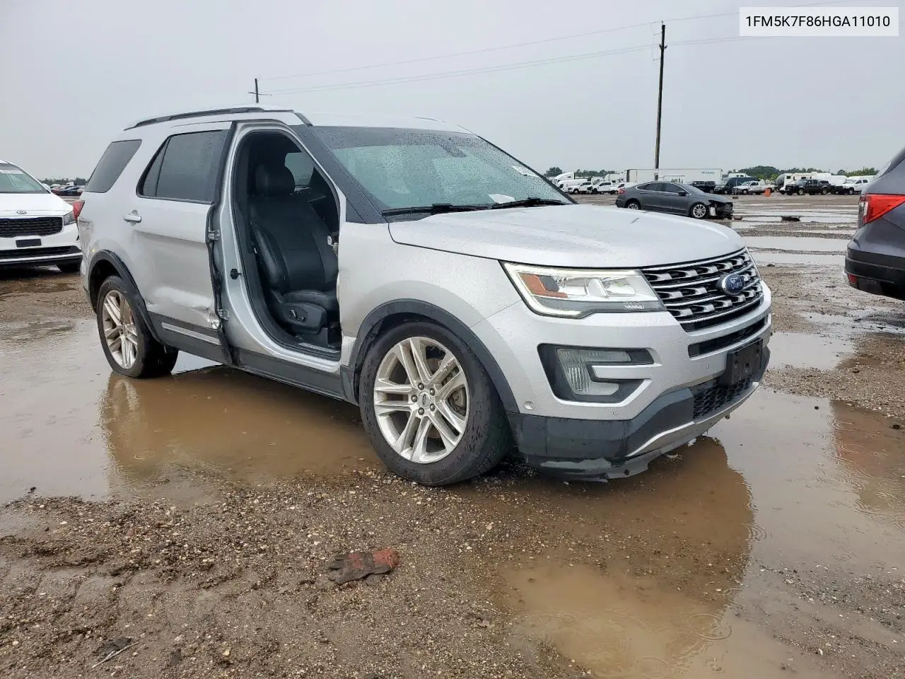 2017 Ford Explorer Limited VIN: 1FM5K7F86HGA11010 Lot: 63460915