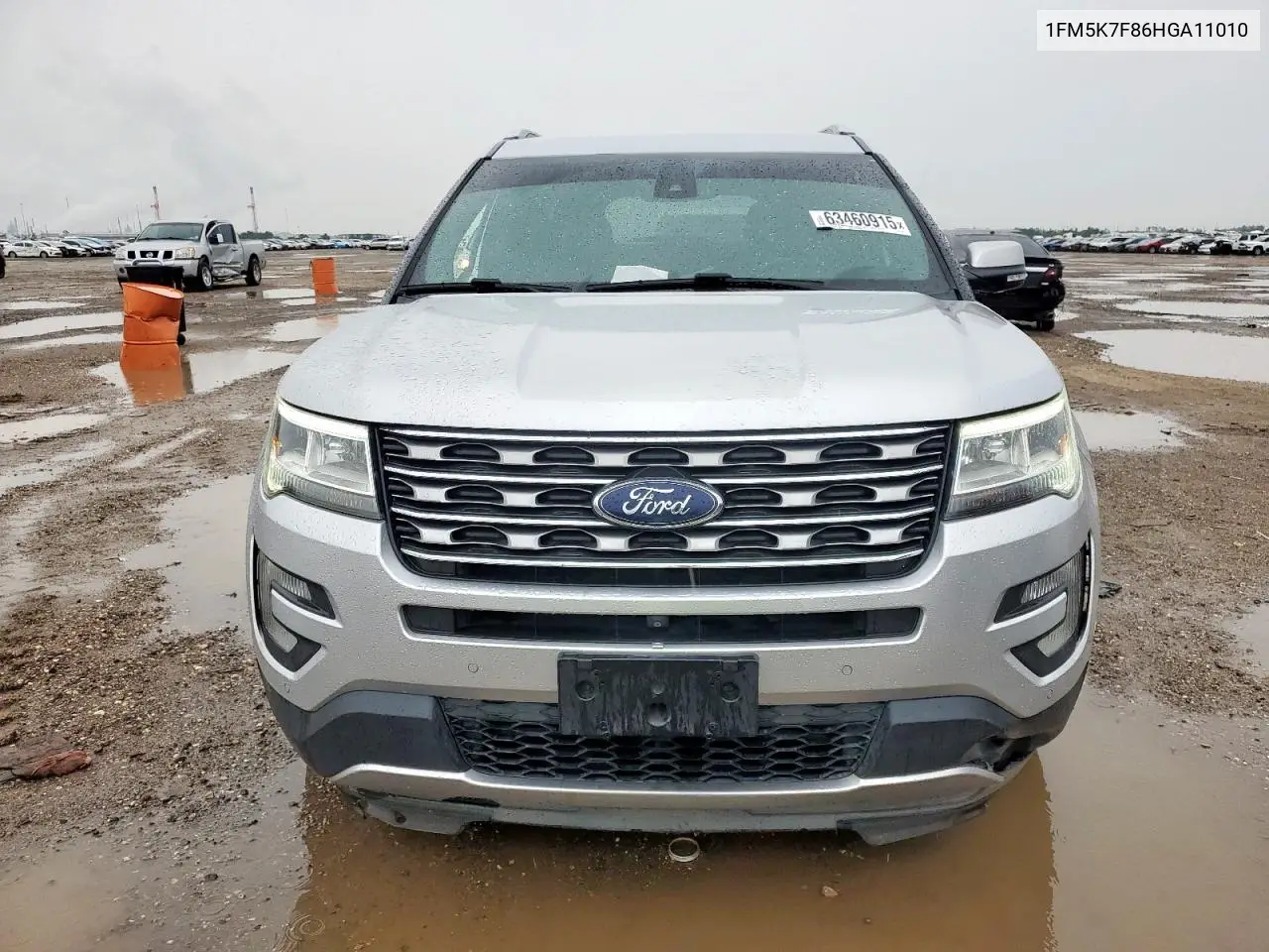 2017 Ford Explorer Limited VIN: 1FM5K7F86HGA11010 Lot: 63460915