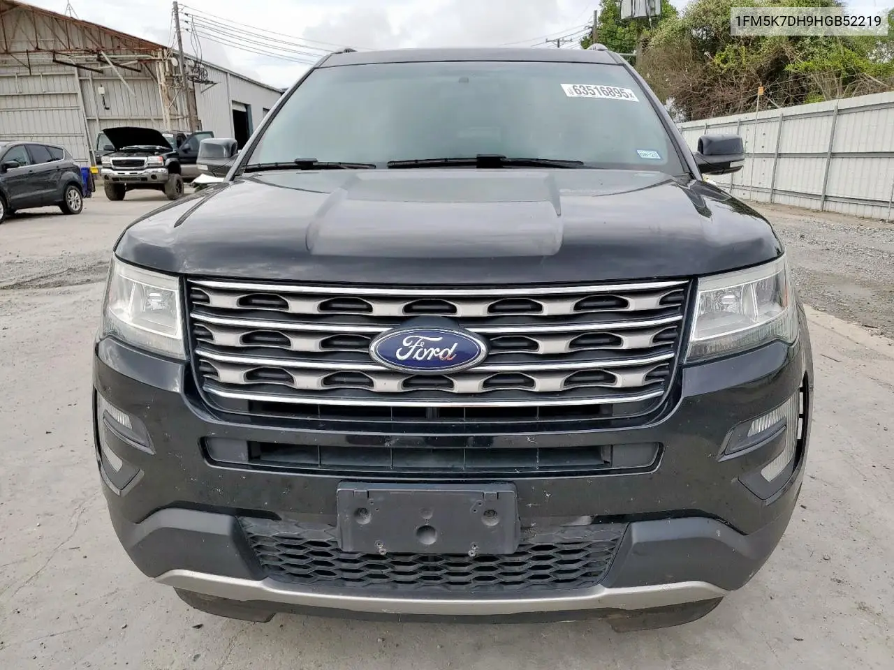 2017 Ford Explorer Xlt VIN: 1FM5K7DH9HGB52219 Lot: 63516895