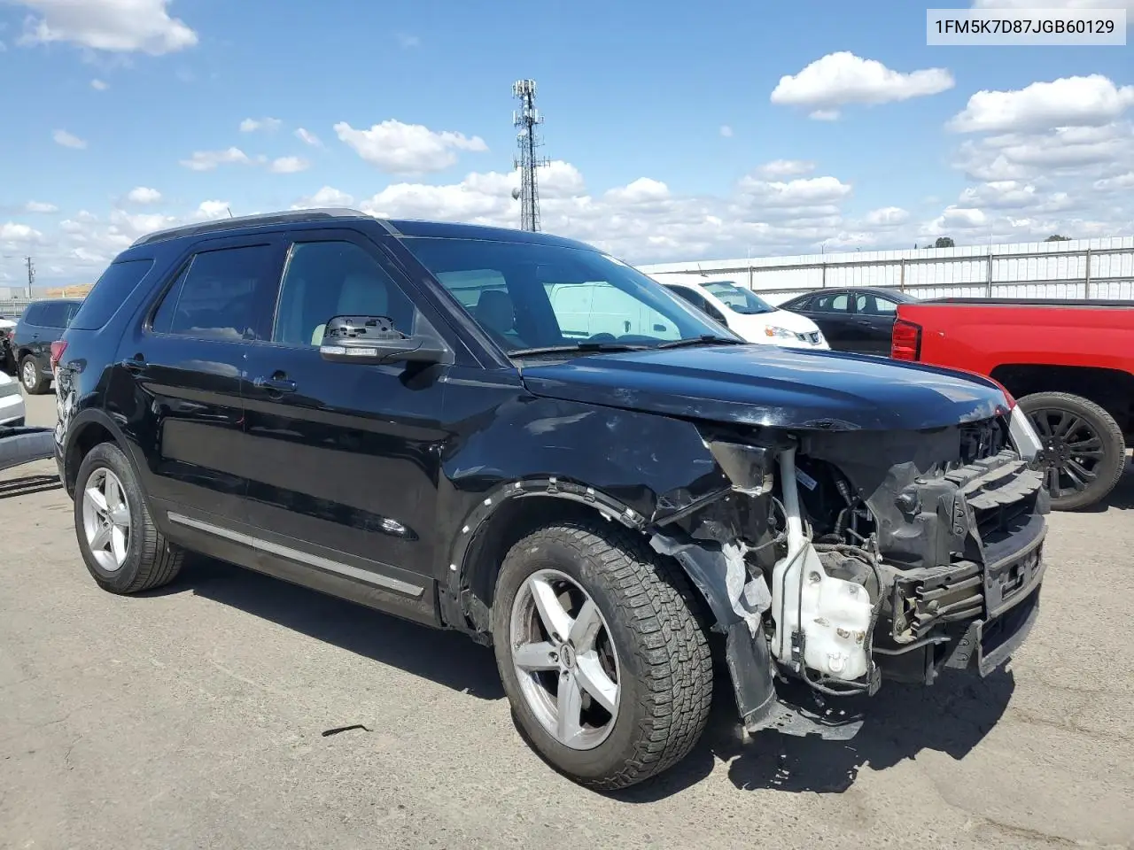 2018 Ford Explorer Xlt VIN: 1FM5K7D87JGB60129 Lot: 56747545