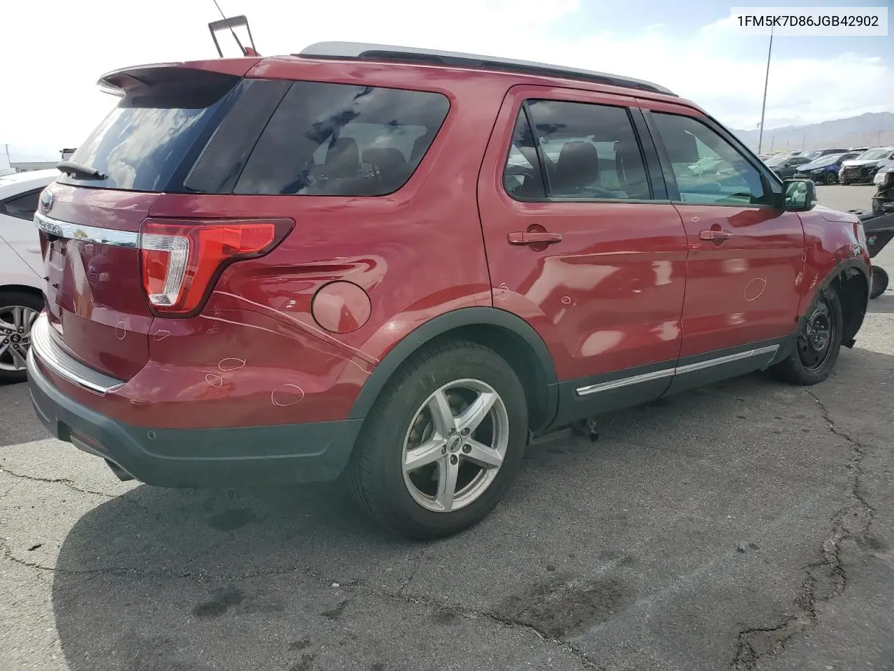 2018 Ford Explorer Xlt VIN: 1FM5K7D86JGB42902 Lot: 56981615