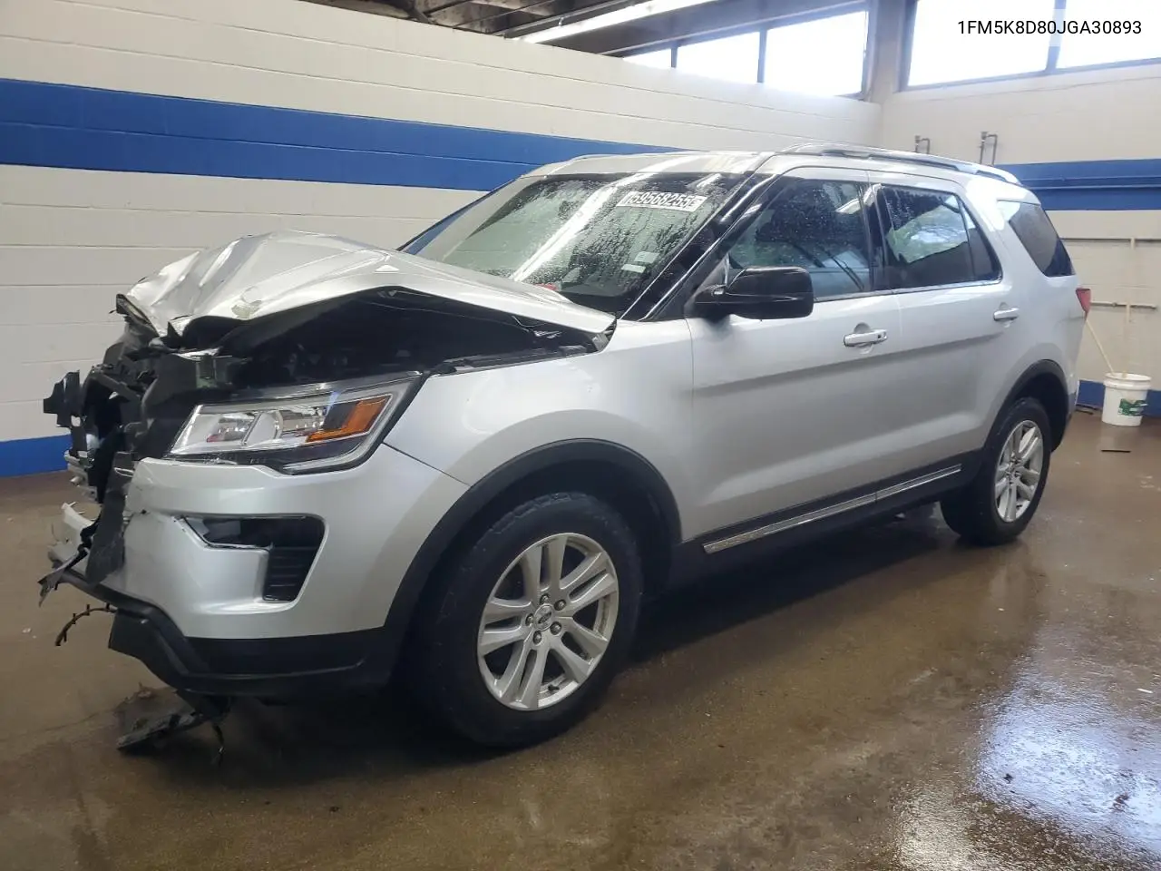 2018 Ford Explorer Xlt VIN: 1FM5K8D80JGA30893 Lot: 59568255