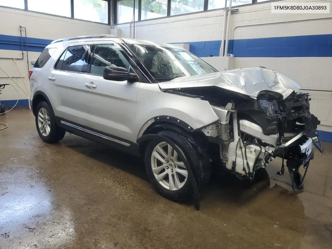 2018 Ford Explorer Xlt VIN: 1FM5K8D80JGA30893 Lot: 59568255