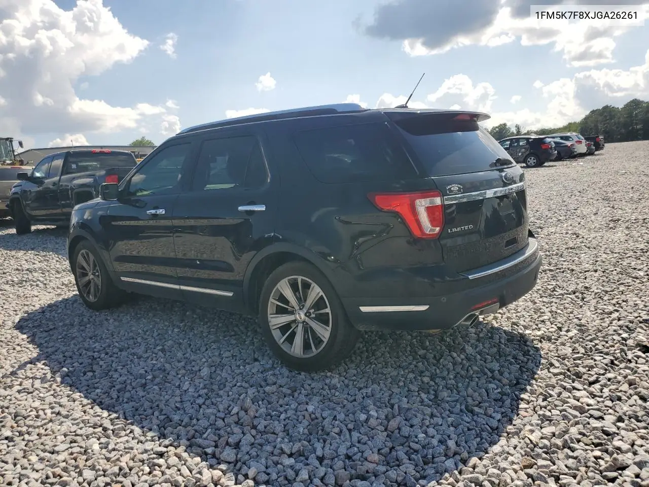 2018 Ford Explorer Limited VIN: 1FM5K7F8XJGA26261 Lot: 62284495