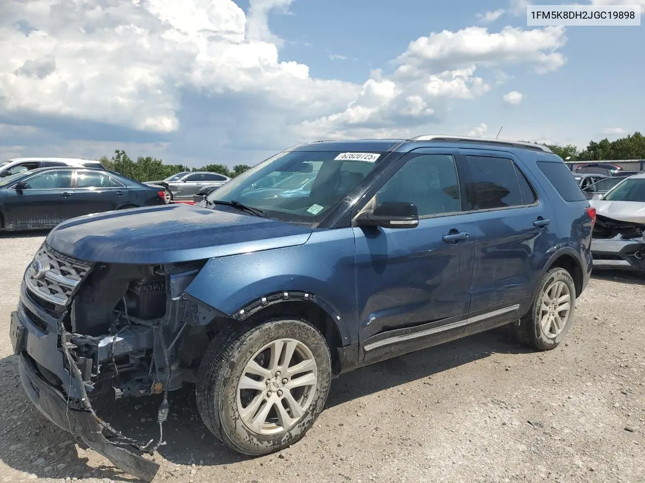 2018 Ford Explorer Xlt VIN: 1FM5K8DH2JGC19898 Lot: 62820725