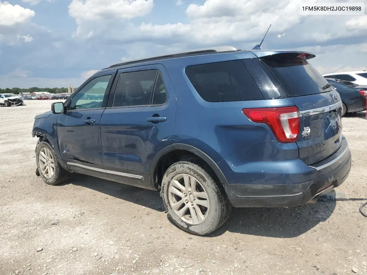 2018 Ford Explorer Xlt VIN: 1FM5K8DH2JGC19898 Lot: 62820725
