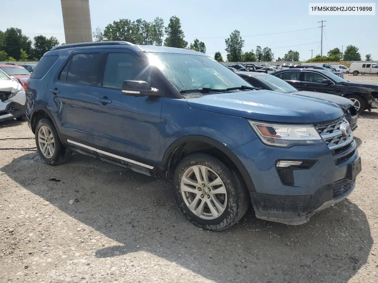 2018 Ford Explorer Xlt VIN: 1FM5K8DH2JGC19898 Lot: 62820725