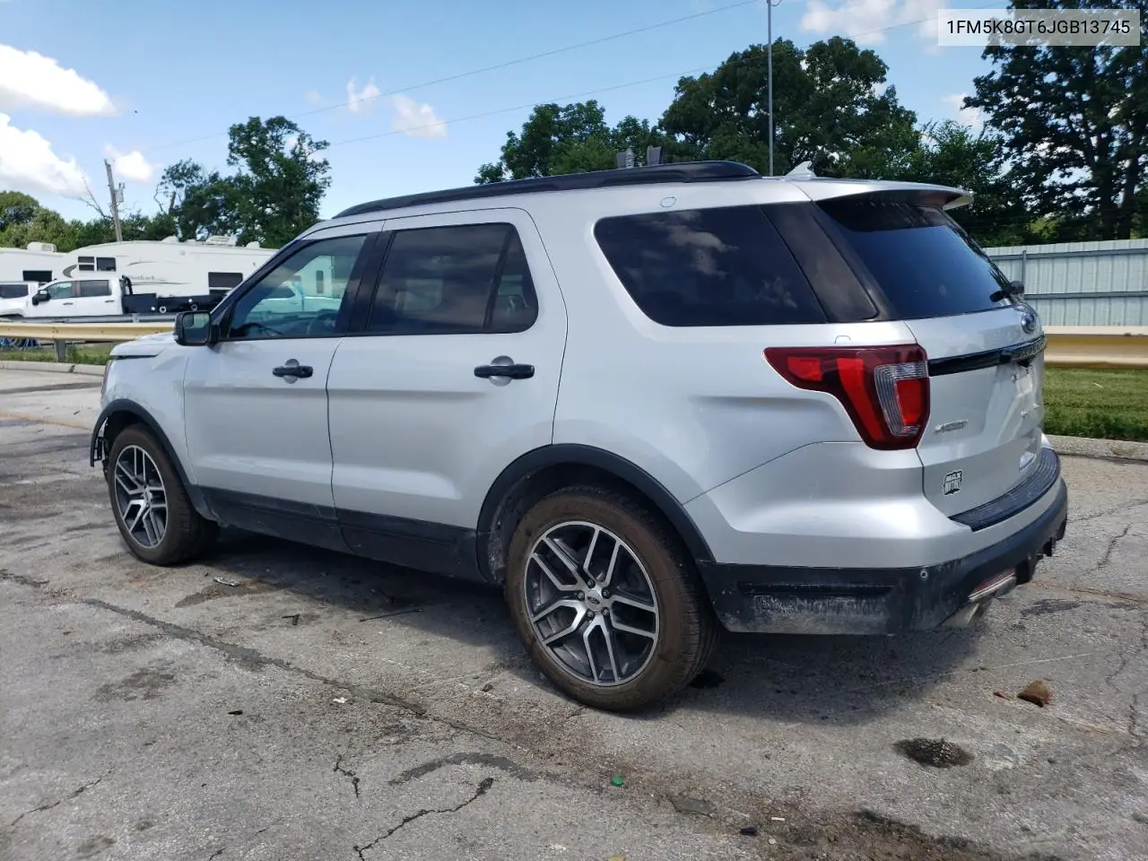 2018 Ford Explorer Sport VIN: 1FM5K8GT6JGB13745 Lot: 62843985
