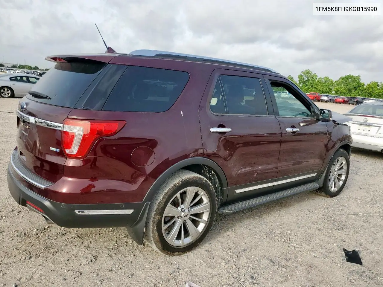 2019 Ford Explorer Limited VIN: 1FM5K8FH9KGB15990 Lot: 56604345