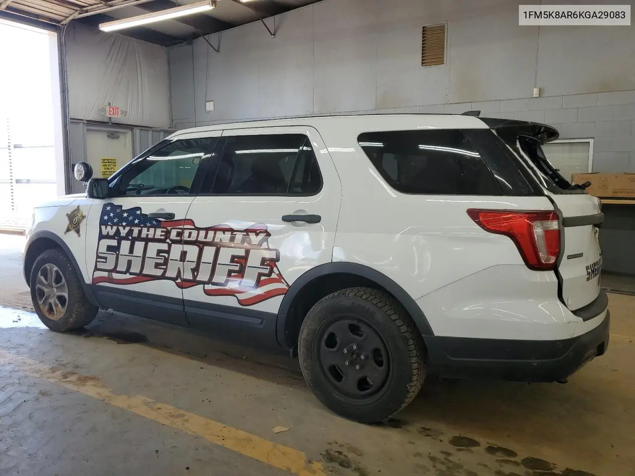 1fm5k8ar6kga29083 1FM5K8AR6KGA29083 2019 Ford Explorer Police Interceptor
