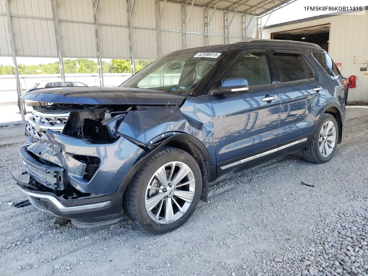 2019 Ford Explorer Limited VIN: 1FM5K8F86KGB11315 Lot: 62596815