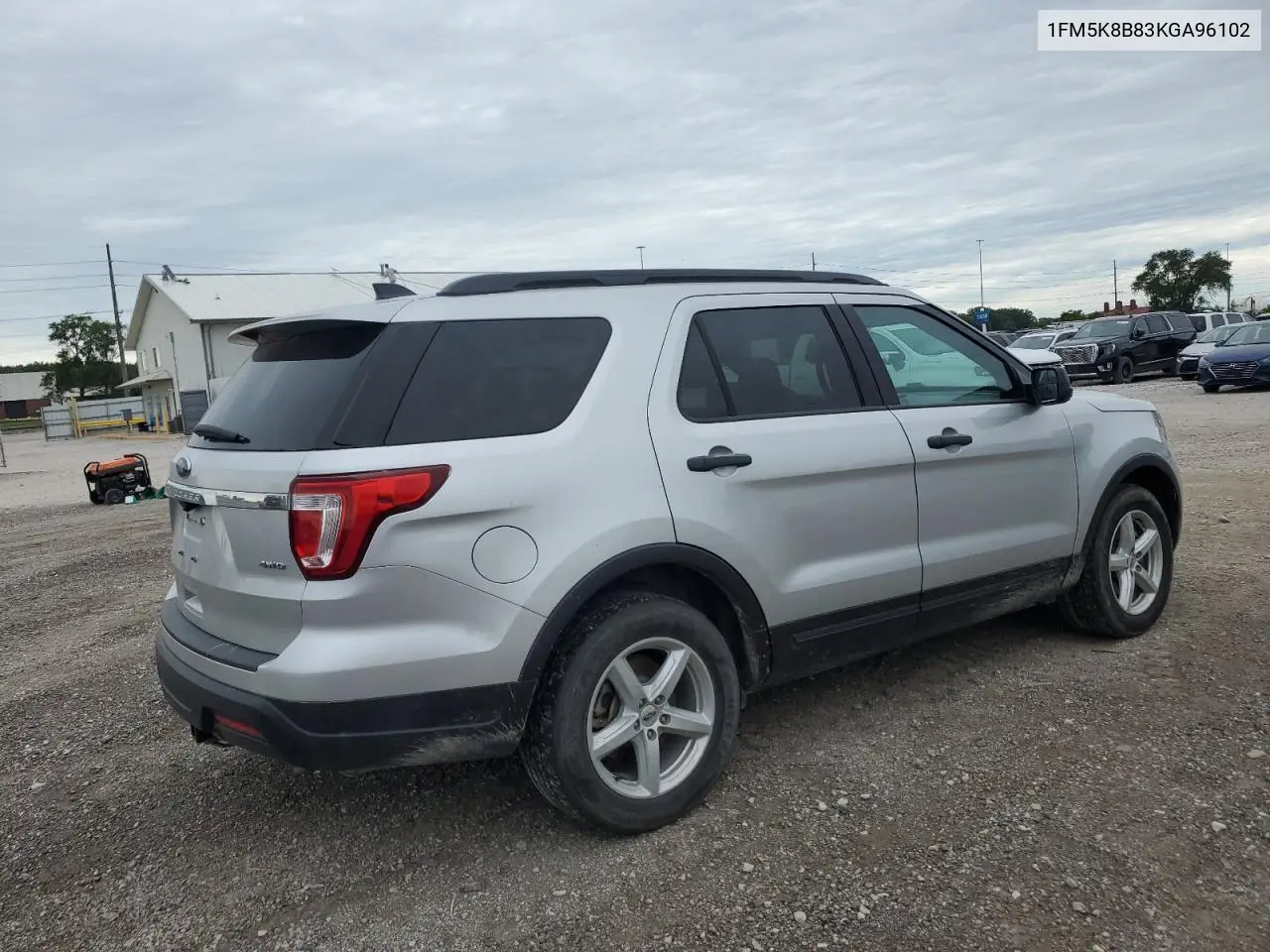 2019 Ford Explorer VIN: 1FM5K8B83KGA96102 Lot: 62649905