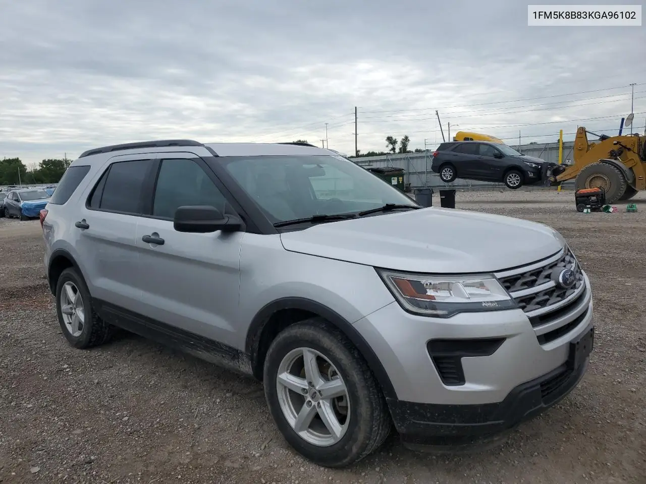 2019 Ford Explorer VIN: 1FM5K8B83KGA96102 Lot: 62649905