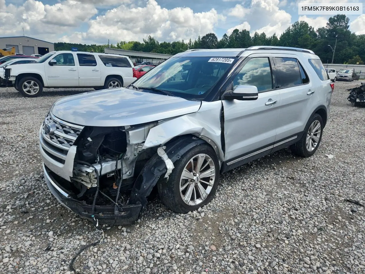 2019 Ford Explorer Limited VIN: 1FM5K7F89KGB16163 Lot: 62917205