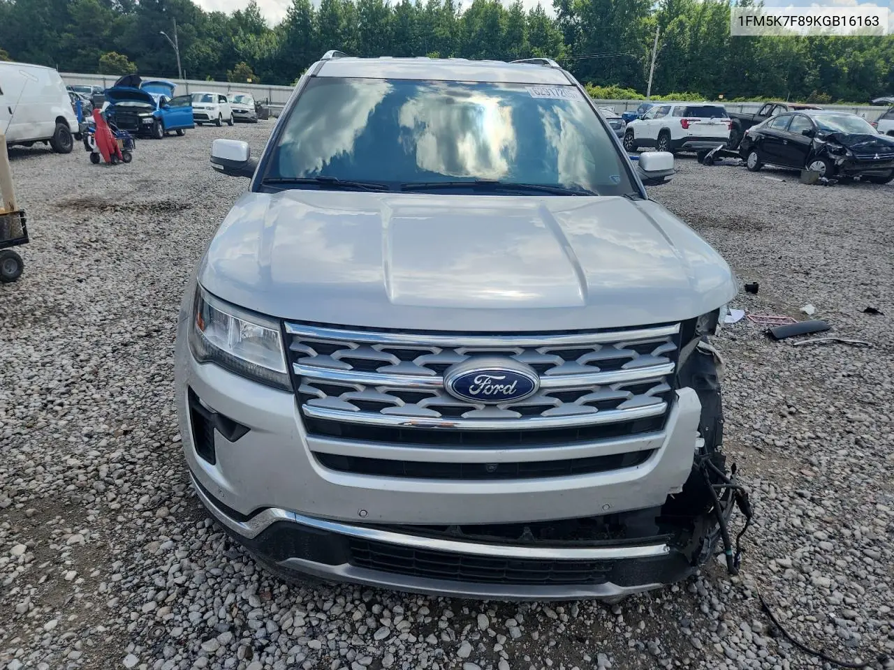 2019 Ford Explorer Limited VIN: 1FM5K7F89KGB16163 Lot: 62917205