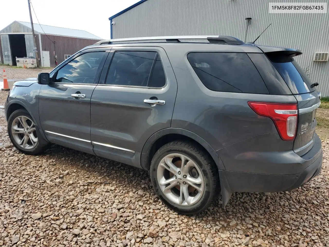 2019 Ford Explorer Limited VIN: 1FM5K8F82FGB67435 Lot: 63115455