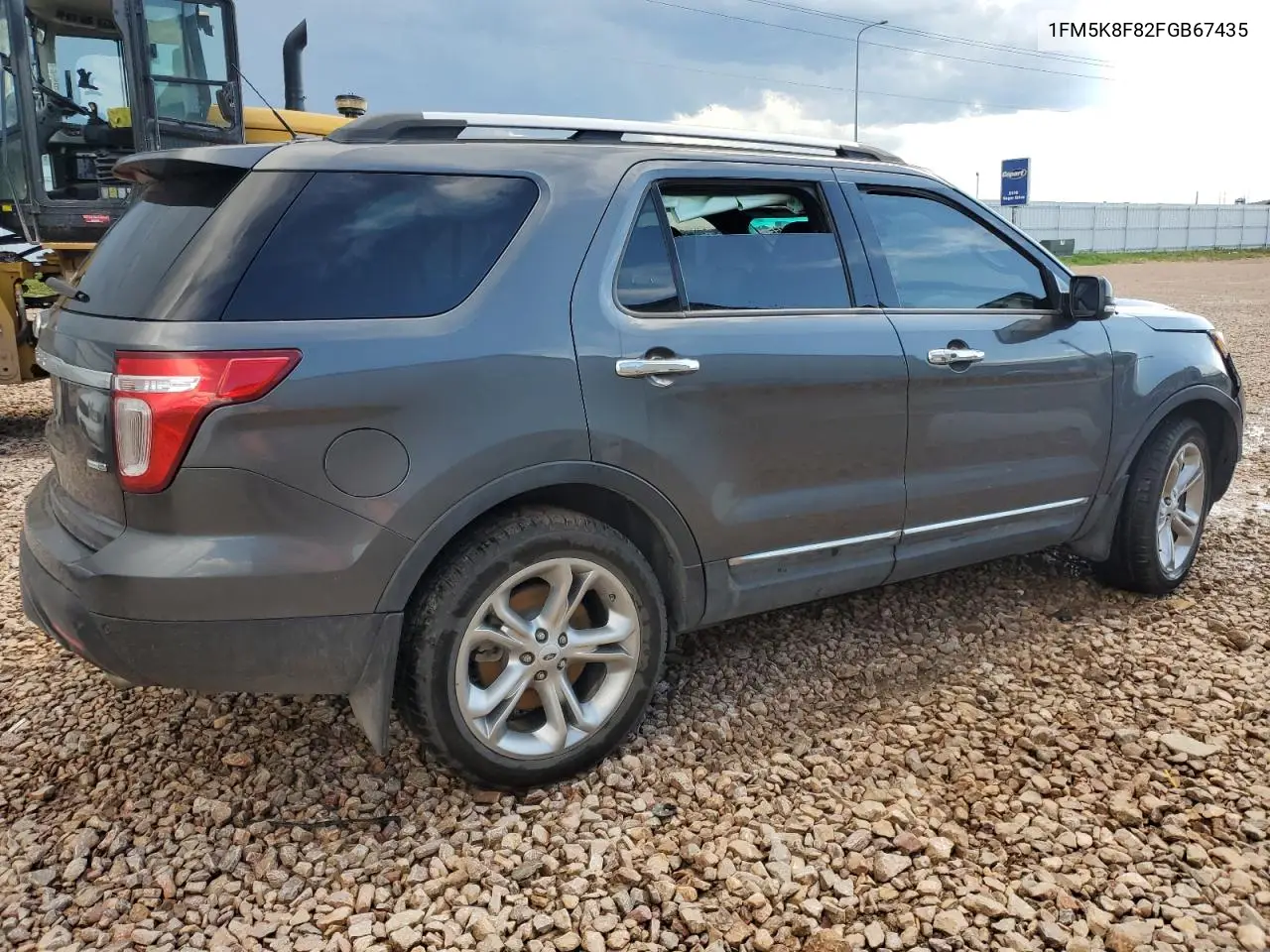 2019 Ford Explorer Limited VIN: 1FM5K8F82FGB67435 Lot: 63115455