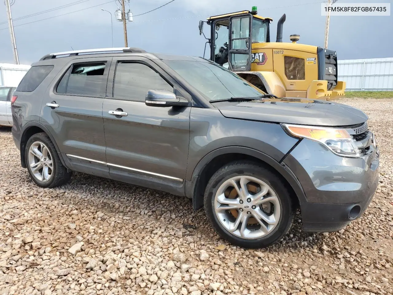 2019 Ford Explorer Limited VIN: 1FM5K8F82FGB67435 Lot: 63115455