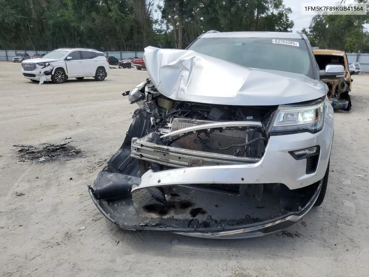 2019 Ford Explorer Limited VIN: 1FM5K7F89KGB41564 Lot: 63763385