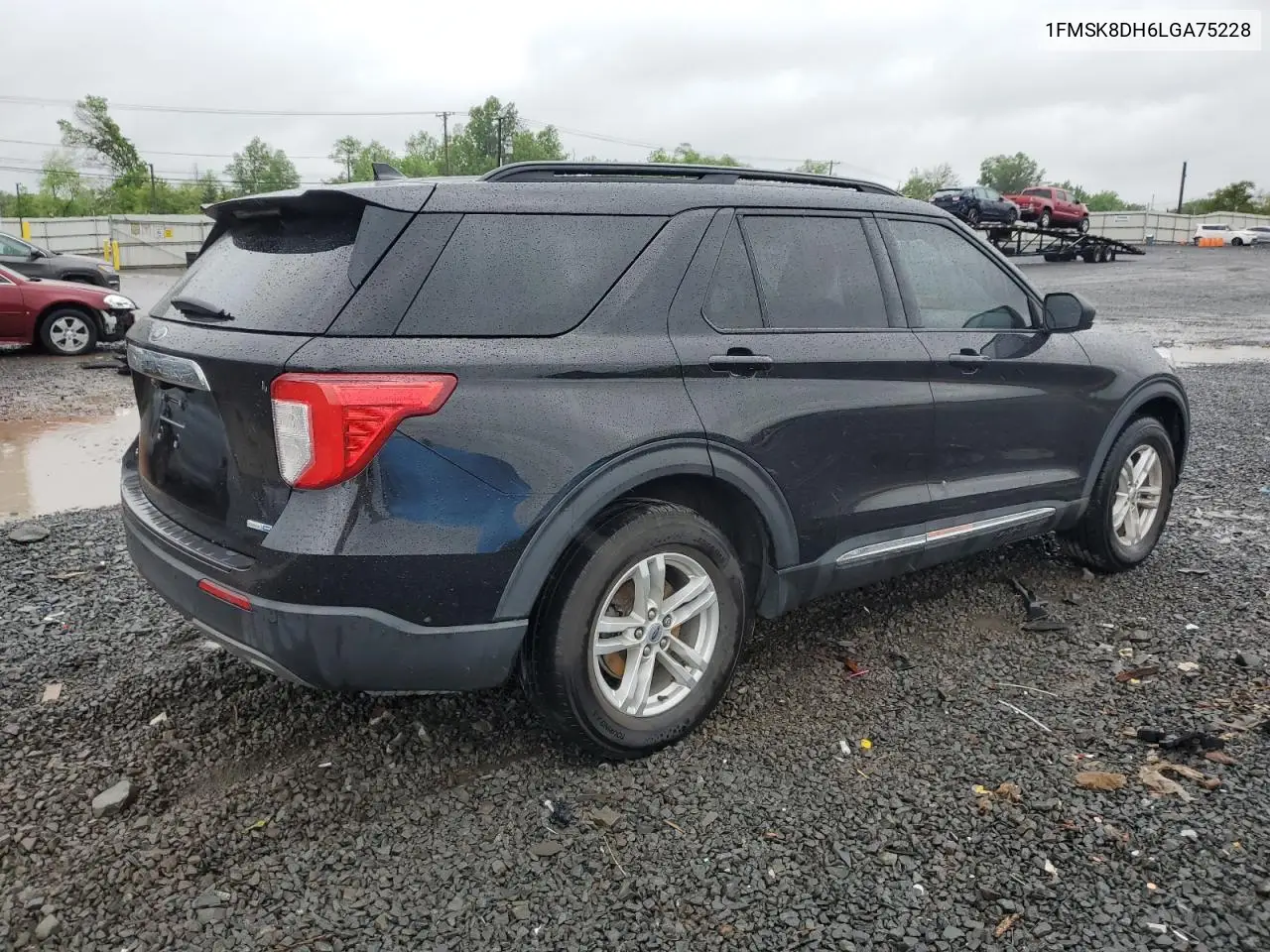 2020 Ford Explorer Xlt VIN: 1FMSK8DH6LGA75228 Lot: 56492715
