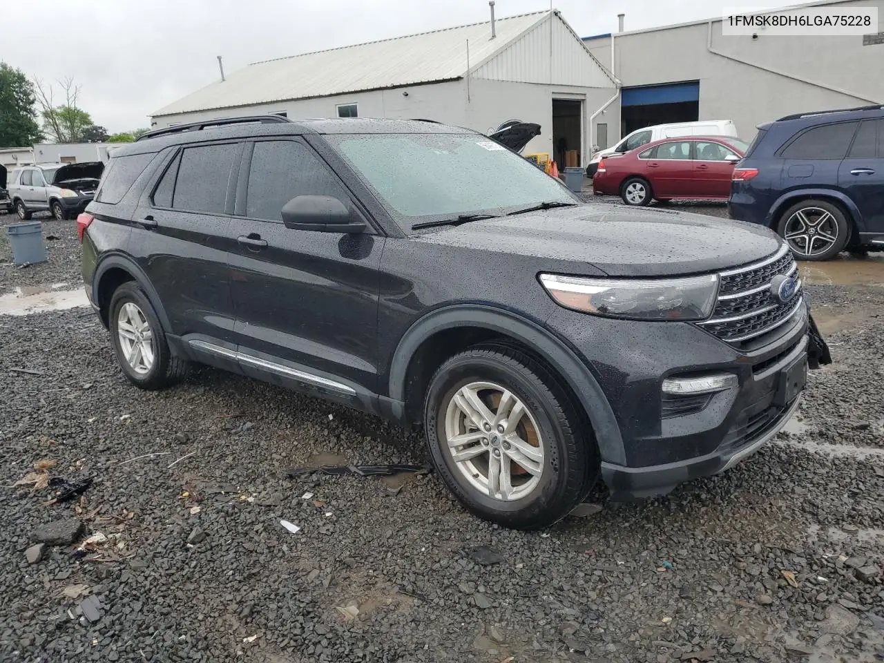 2020 Ford Explorer Xlt VIN: 1FMSK8DH6LGA75228 Lot: 56492715