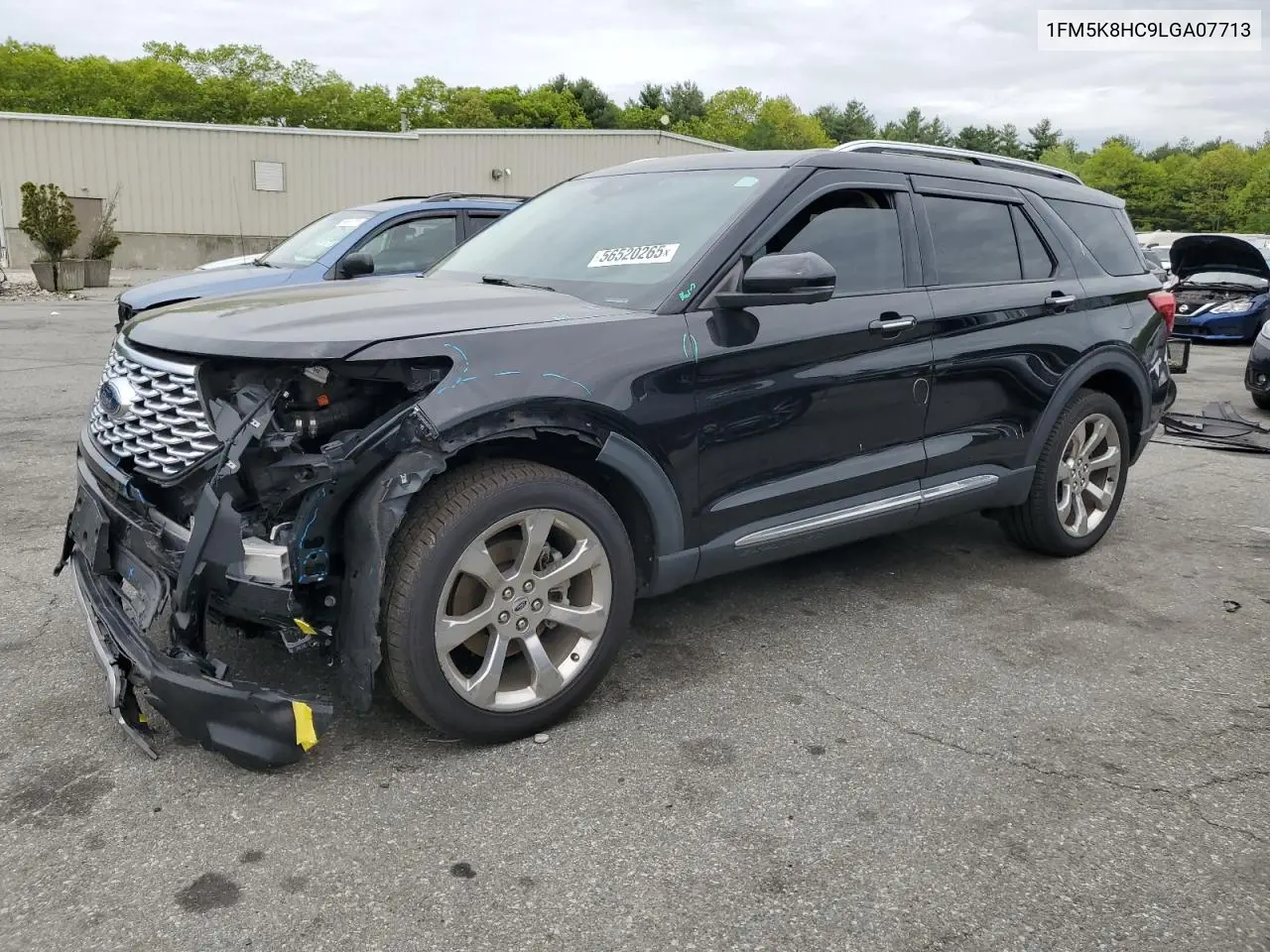 2020 Ford Explorer Platinum VIN: 1FM5K8HC9LGA07713 Lot: 56520265