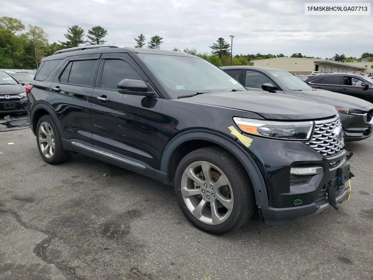 2020 Ford Explorer Platinum VIN: 1FM5K8HC9LGA07713 Lot: 56520265