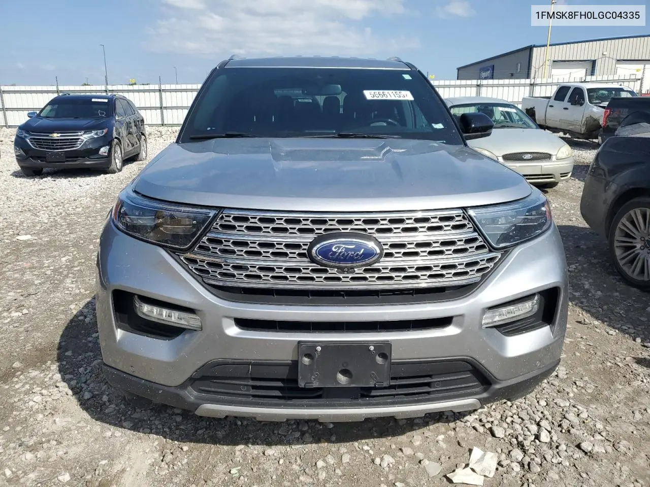 2020 Ford Explorer Limited VIN: 1FMSK8FH0LGC04335 Lot: 56661155