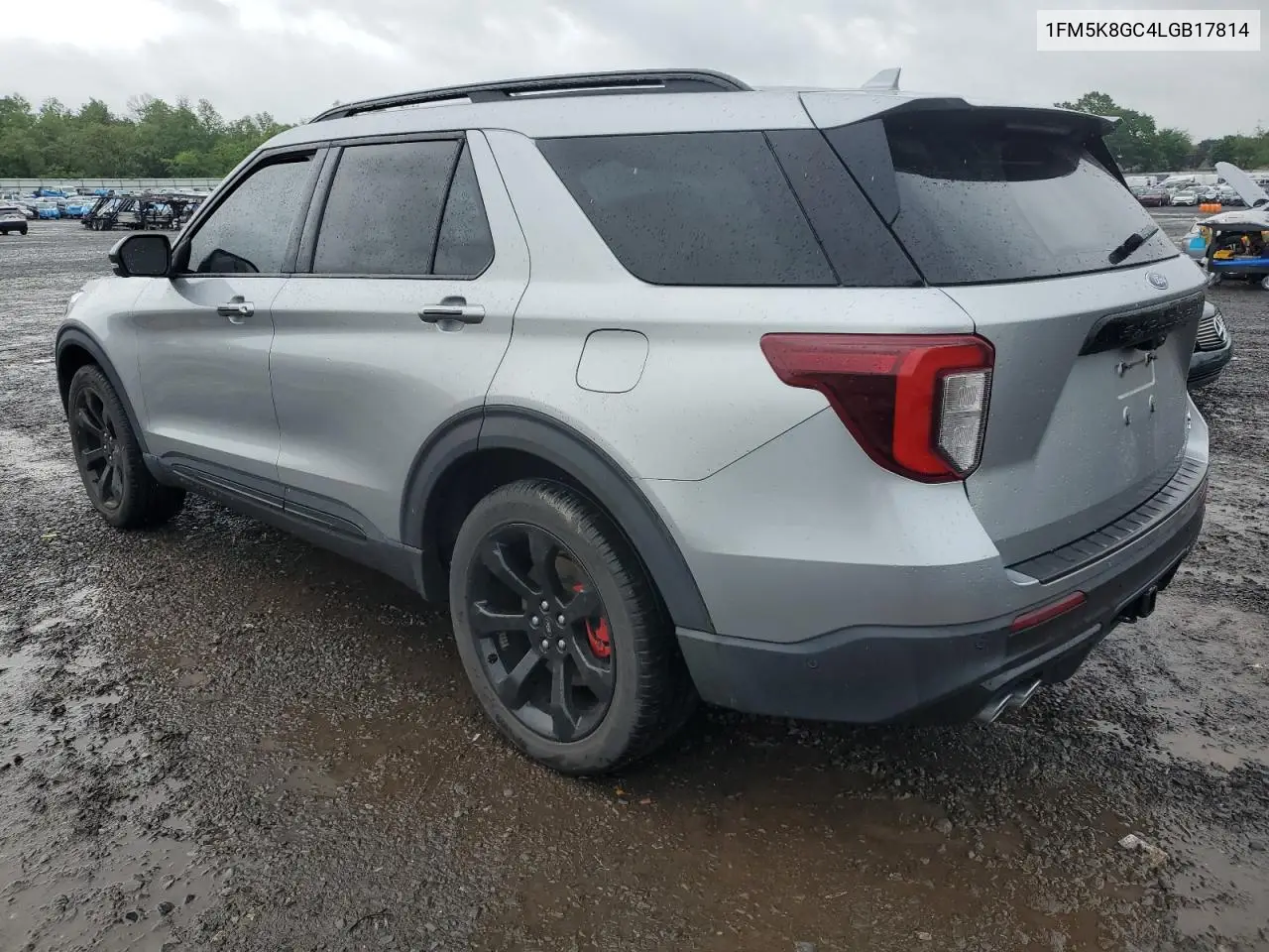 2020 Ford Explorer St VIN: 1FM5K8GC4LGB17814 Lot: 56966605