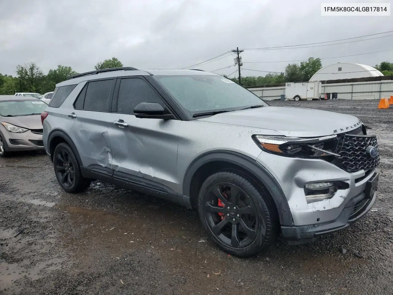 2020 Ford Explorer St VIN: 1FM5K8GC4LGB17814 Lot: 56966605