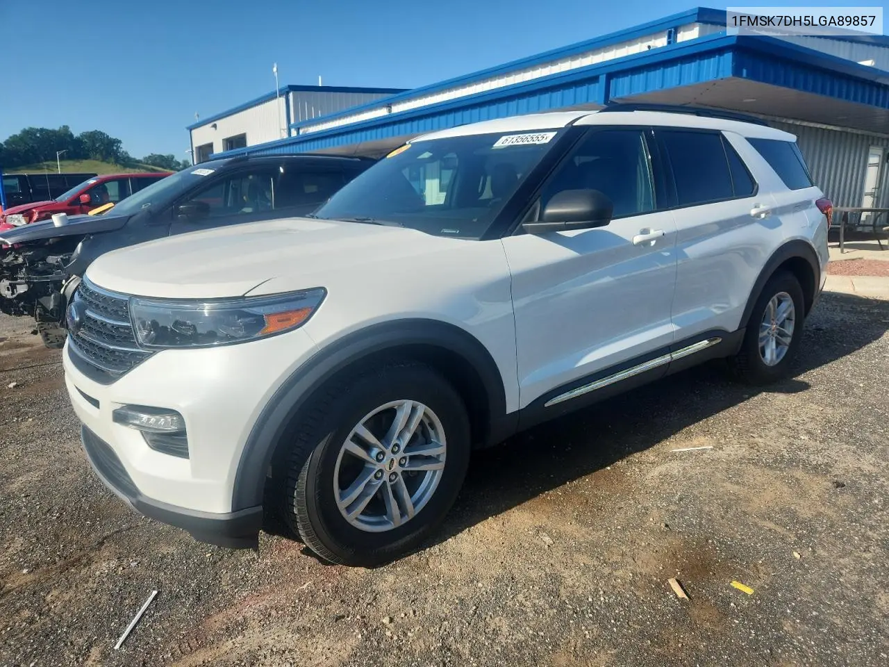 2020 Ford Explorer Xlt VIN: 1FMSK7DH5LGA89857 Lot: 61356555