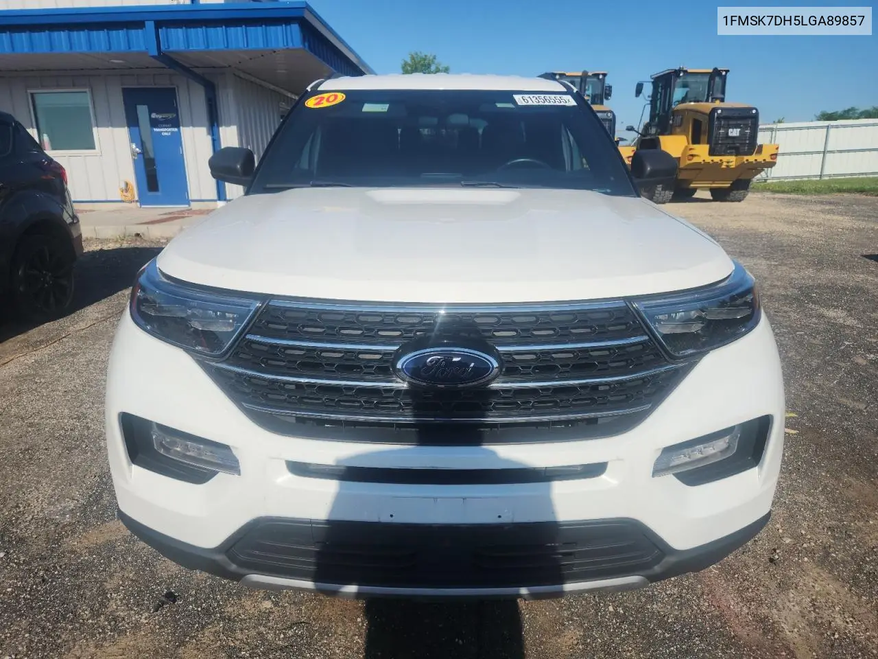 2020 Ford Explorer Xlt VIN: 1FMSK7DH5LGA89857 Lot: 61356555
