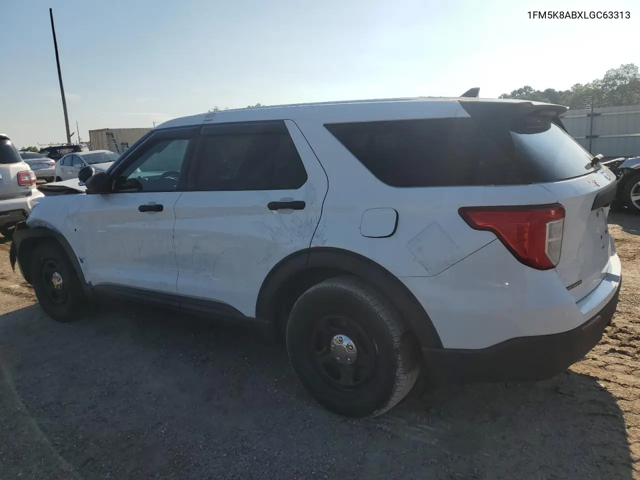 2020 Ford Explorer Police Interceptor VIN: 1FM5K8ABXLGC63313 Lot: 61629995