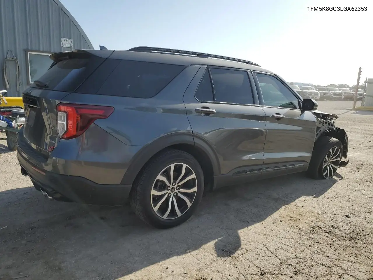 2020 Ford Explorer St VIN: 1FM5K8GC3LGA62353 Lot: 61676725