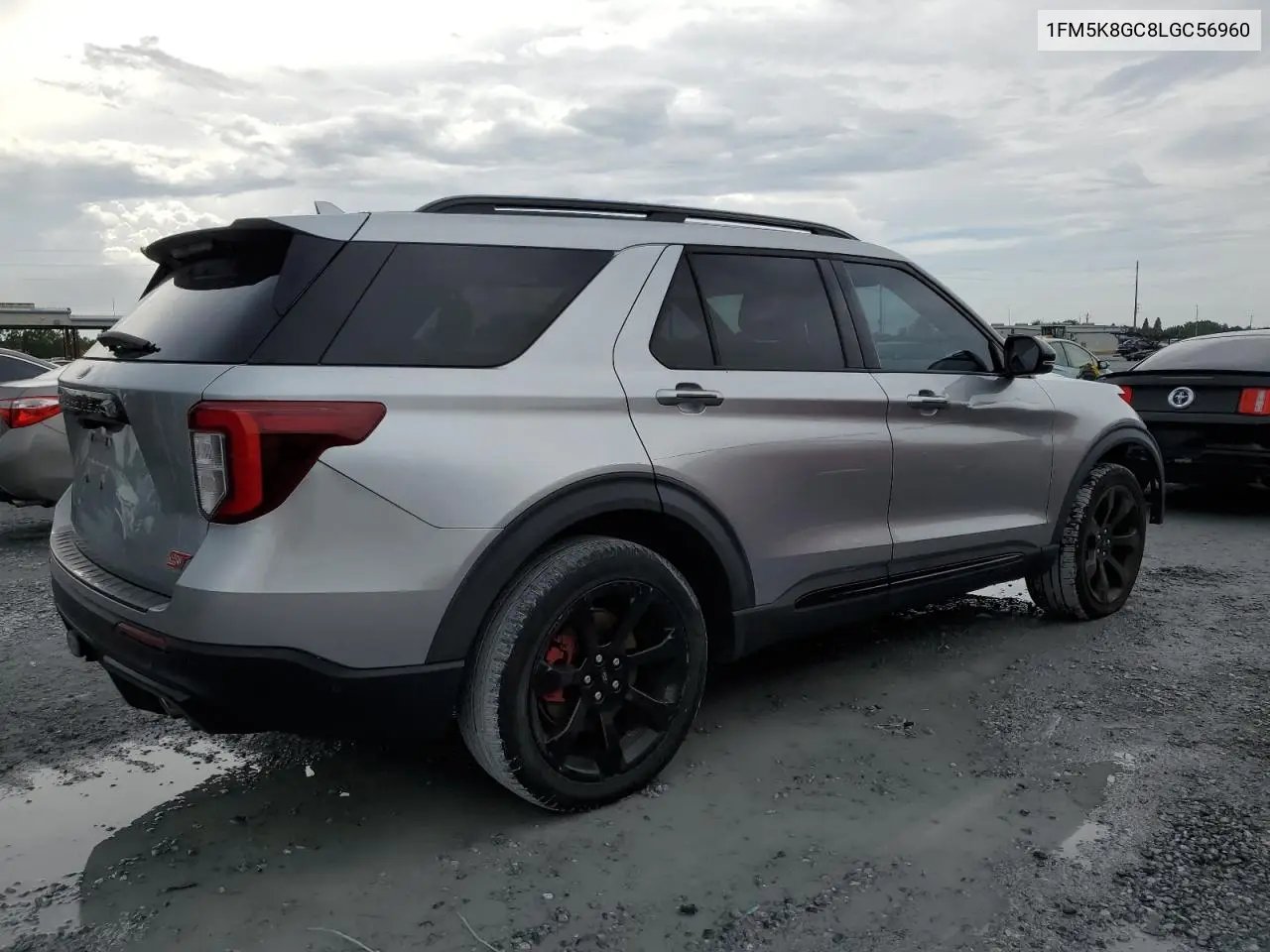 2020 Ford Explorer St VIN: 1FM5K8GC8LGC56960 Lot: 62392625