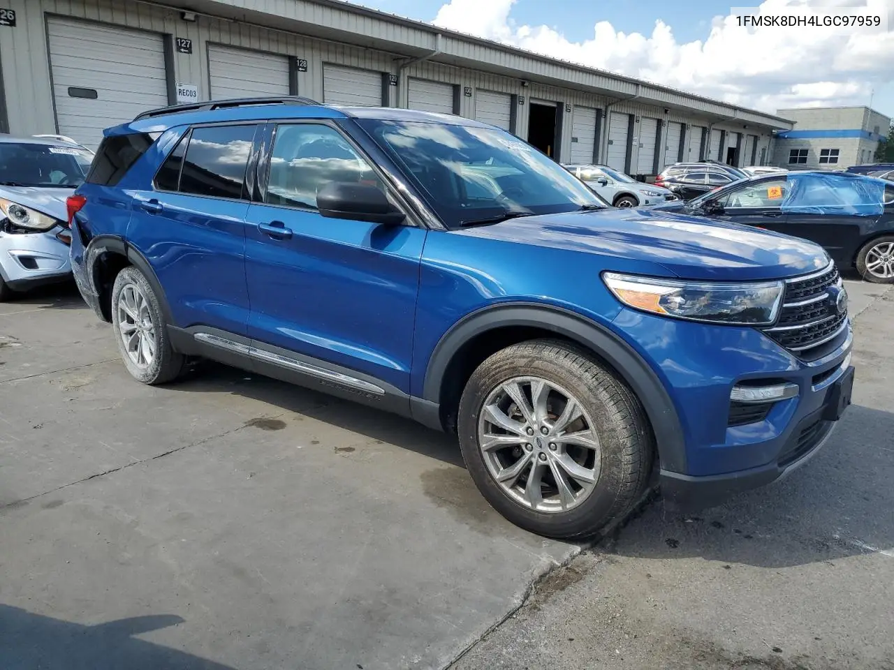 2020 Ford Explorer Xlt VIN: 1FMSK8DH4LGC97959 Lot: 62491685
