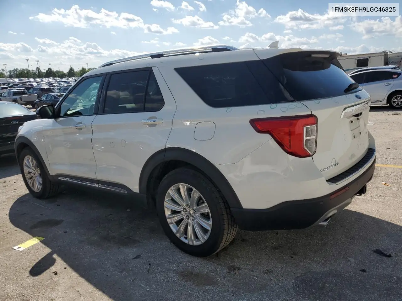 2020 Ford Explorer Limited VIN: 1FMSK8FH9LGC46325 Lot: 63049585