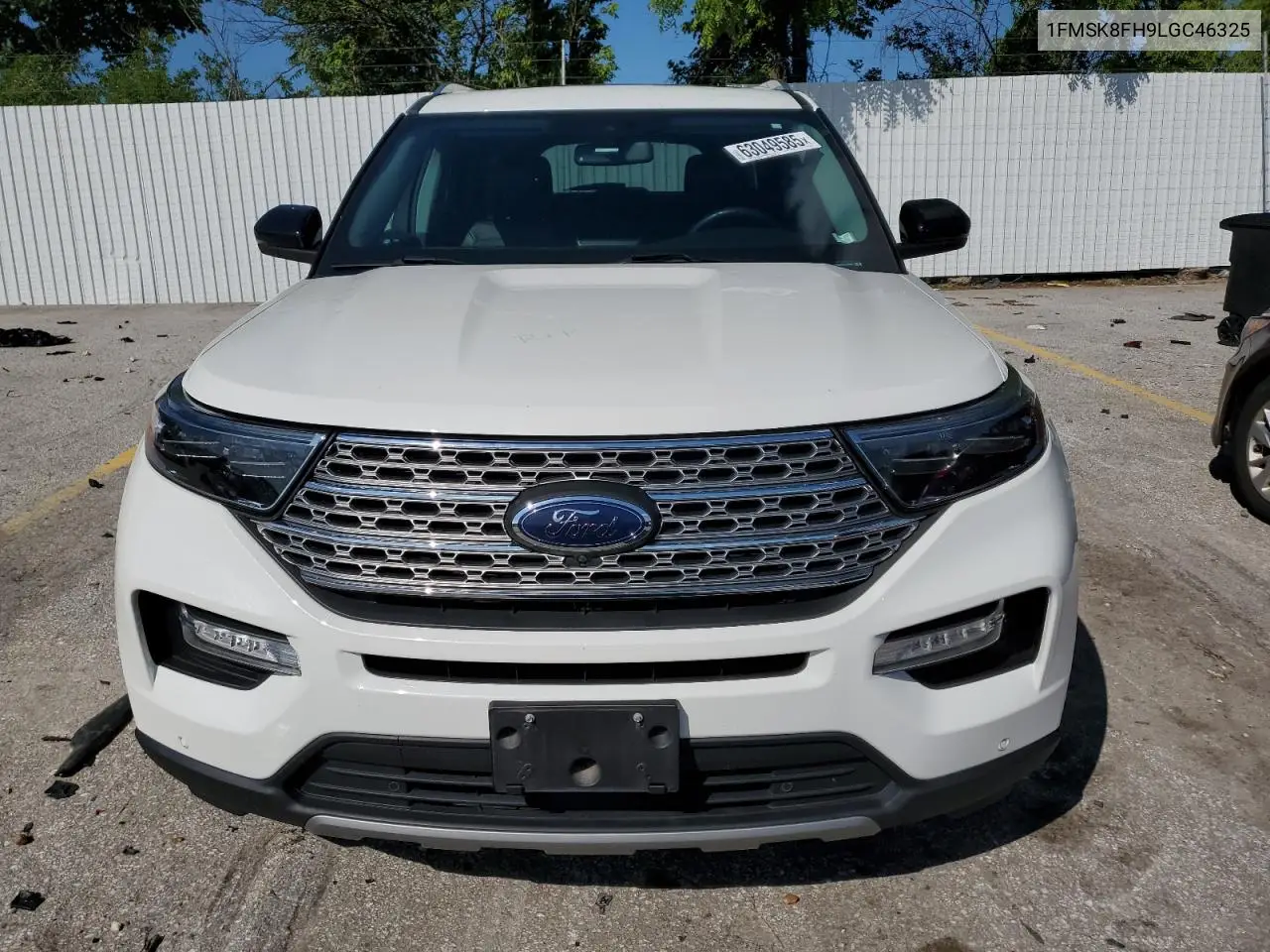 2020 Ford Explorer Limited VIN: 1FMSK8FH9LGC46325 Lot: 63049585
