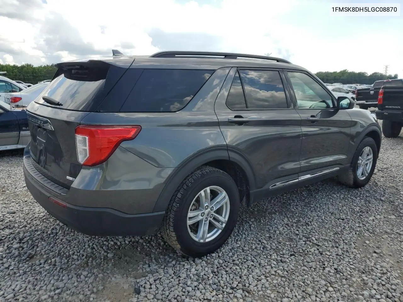 2020 Ford Explorer Xlt VIN: 1FMSK8DH5LGC08870 Lot: 63075375
